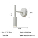 DecorBites™ LED Rotatable Wall Lamp 3W Spotlight Bedroom Sconce Light Fixture