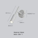 DecorBites™ LED Rotatable Wall Lamp Gold Black White Metal Sconce E27 Bulb