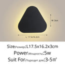 DecorBites™ LED Round Touch Wall Lamps for Bedroom & Aisle Decor