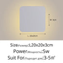 DecorBites™ LED Round Touch Wall Lamps for Bedroom & Aisle Decor