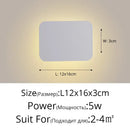 DecorBites™ LED Round Touch Wall Lamps for Bedroom & Aisle Decor
