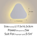 DecorBites™ LED Round Touch Wall Lamps for Bedroom & Aisle Decor