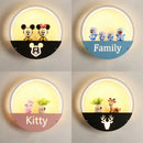 DecorBites™ LED Round Wall Lamp for Children Room, Nordic Modern Indoor Lighting
