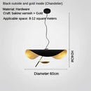 DecorBites™ LED Saucer Ceiling Chandelier: Modern & Atmospheric Living Room Pendant Light