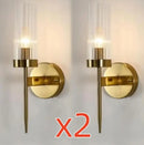 DecorBites™ LED Sconce Light: Modern Nordic Style Metal Wall Lamp for Bedroom & Home Background