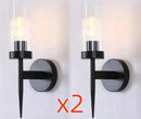DecorBites™ LED Sconce Light: Modern Nordic Style Metal Wall Lamp for Bedroom & Home Background