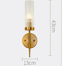 DecorBites™ LED Sconce Light: Modern Nordic Style Metal Wall Lamp for Bedroom & Home Background