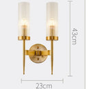 DecorBites™ LED Sconce Light: Modern Nordic Style Metal Wall Lamp for Bedroom & Home Background