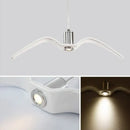 DecorBites™ LED Seagull Chandelier: Designer Decor Villa Bird Restaurant Staircase Chandelier