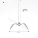 DecorBites™ LED Seagull Chandelier: Designer Decor Villa Bird Restaurant Staircase Chandelier