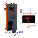 DecorBites™ LED Shower Faucet Set Rain Waterfall System with Remote Control & Colorful Ceiling Display
