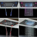 DecorBites™ LED Shower Faucet Set Rain Waterfall System with Remote Control & Colorful Ceiling Display