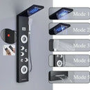 DecorBites™ LED Shower Panel Tower Rain/Waterfall Massage Spa Jets Bathroom Column