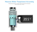 DecorBites™ LED Shower Thermometer with Temperature Display - Baby Safe Heat Gauge