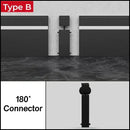 DecorBites™ LED Skirting Aluminum Profiles: Brushed Gold/Black, Conner Baseboard, Diffuser, Stair, Floor, Wall Decor