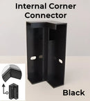 Modern black & gray led skirting line strip light kitchen lighting