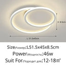 Modern cloud white decorbites led smart chandelier bedroom light