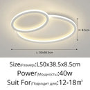 Modern cloud white decorbites led smart chandelier bedroom light