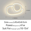 Modern cloud white decorbites led smart chandelier bedroom light