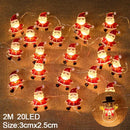 DecorBites™ LED Snowflake Christmas Home Decorations 2024 - Xmas Gift