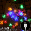 DecorBites™ LED Snowflake Christmas Home Decorations 2024 - Xmas Gift