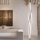 DecorBites™ LED Spiral Aluminu Chandelier - Modern Decor for Home, Office, and Dining Areas