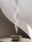 DecorBites™ LED Spiral Ceiling Chandelier - Home Decor