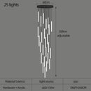 DecorBites™ LED Spiral Ceiling Chandelier - Home Decor