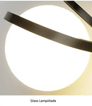 DecorBites™ LED Spiral Pendant Lights Chandelier for Living Room Bedroom Lighting