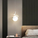 DecorBites™ LED Spiral Pendant Lights Chandelier for Living Room Bedroom Lighting