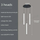 DecorBites™ LED Spiral Staircase Ceiling Chandelier