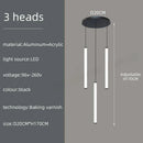 DecorBites™ LED Spiral Staircase Chandelier for Home