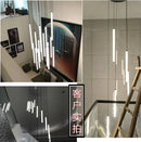 DecorBites™ LED Spiral Staircase Chandelier for Home Decor