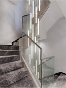 DecorBites™ LED Spiral Staircase Chandelier for Home Lighting