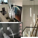 DecorBites™ LED Spiral Staircase Chandelier for Home Lighting