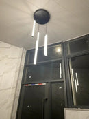 DecorBites™ LED Spiral Staircase Chandelier - Modern Home Lighting