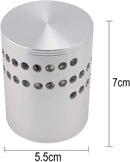 Modern silver led spiral wall light living room rgb art lamp