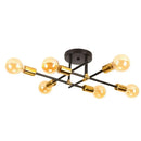 DecorBites™ LED Sputnik Chandelier Ceiling Light Fixtures for Bedroom Living Room