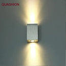 DecorBites™ LED Square Wall Lamp for Bedroom/Dining/Restroom - Modern Up Down Spot Light