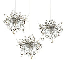 DecorBites™ LED Stainless Steel Chandelier Pendant Lights for Modern Home Decor Lighting