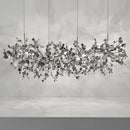 DecorBites™ LED Stainless Steel Chandelier Pendant Lights for Modern Home Decor Lighting