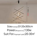 DecorBites™ LED Stair Ceiling Chandelier for Living Room