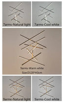 DecorBites™ LED Stair Ceiling Chandelier for Living Room
