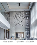 DecorBites™ LED Stair Ceiling Chandelier for Living Room