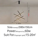 DecorBites™ LED Stair Ceiling Chandelier for Living Room