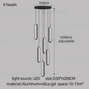 DecorBites™ LED Staircase Branch Chandelier for Modern Living & Dining Rooms