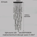DecorBites™ LED Staircase Branch Chandelier for Modern Living & Dining Rooms