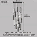 DecorBites™ LED Staircase Branch Chandelier for Modern Living & Dining Rooms