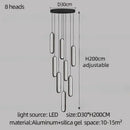 DecorBites™ LED Staircase Branch Chandelier for Modern Living & Dining Rooms