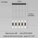Modern black & gold led staircase chandelier staircase pendant light